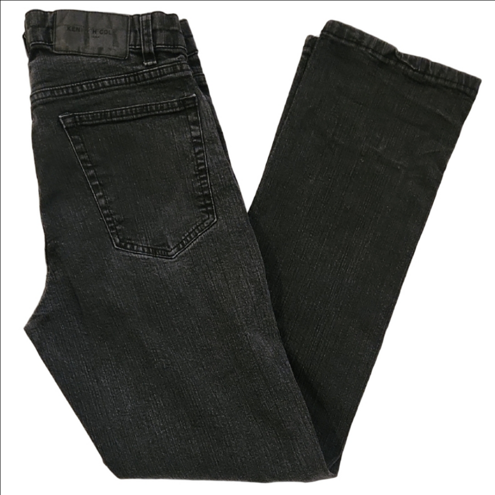 Kenneth Cole Charcoal Straight Leg Jeans